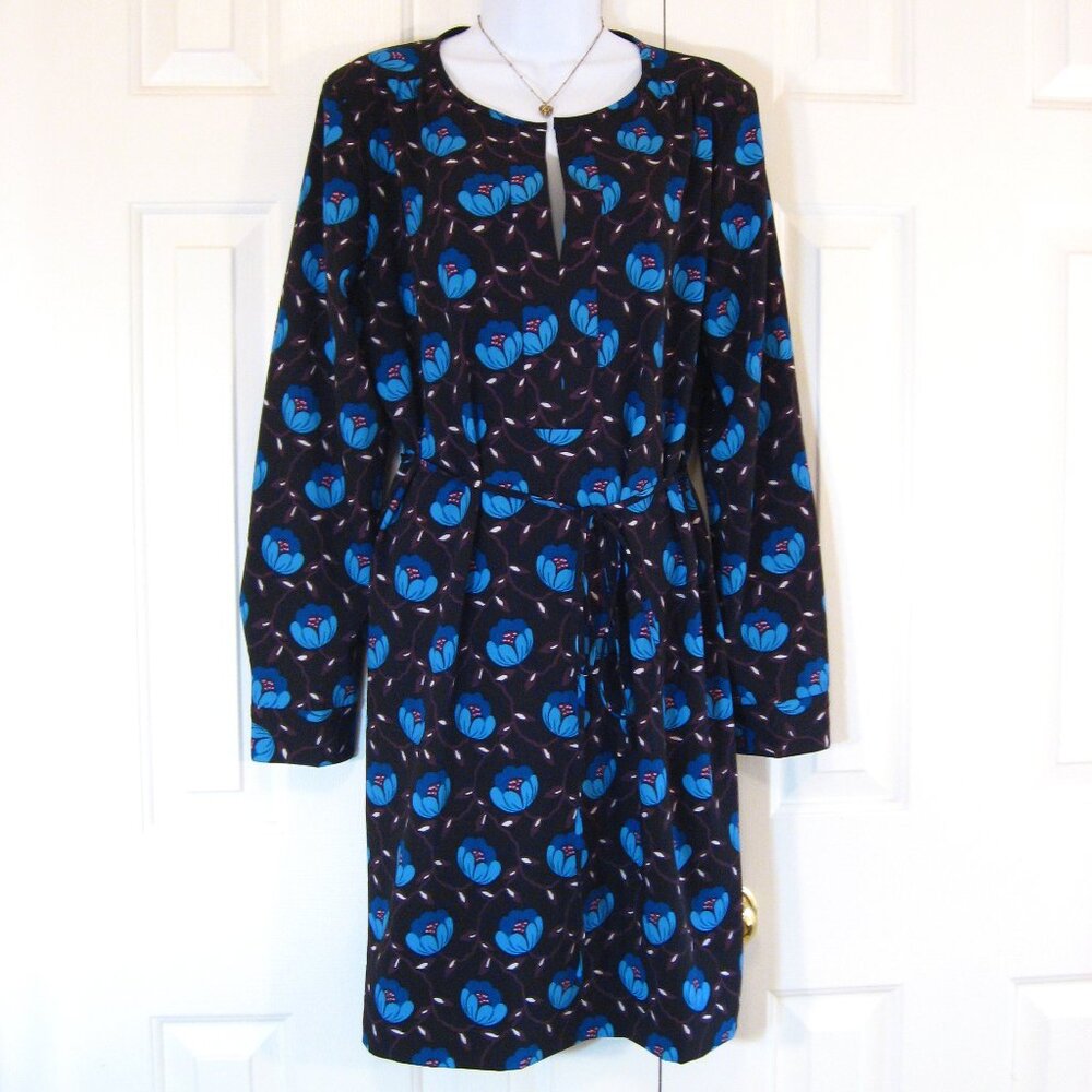 LOFT | 'Buttercup' Split Neck Shirt Dress - Picture 2 of 10
